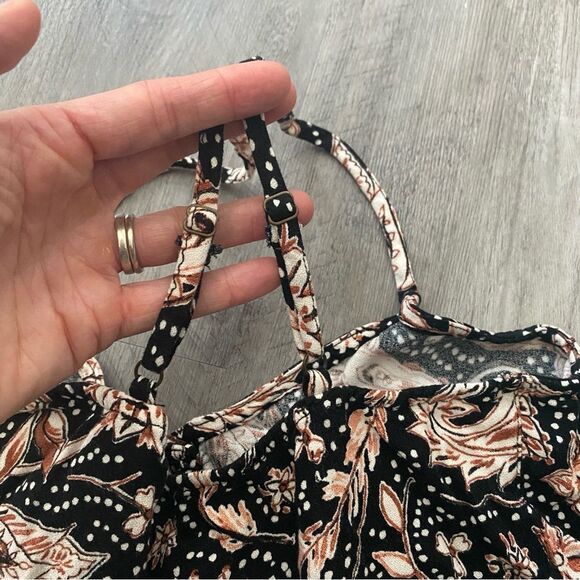 P.J. Salvage Paisley Button Front Top Soft Medium Loungewear - Picture 6 of 8